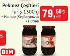 TARİŞ PEKMEZ ÇEŞİTLERİ
